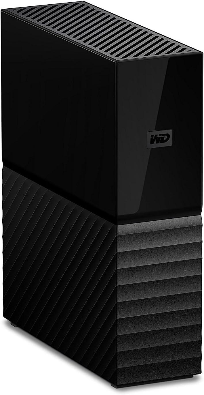 imageWD 16TB My Book Desktop External Hard Drive USB 30 External HDD with Password Protection and Backup Software WDBBGB0160HBKNESNSingle Drive