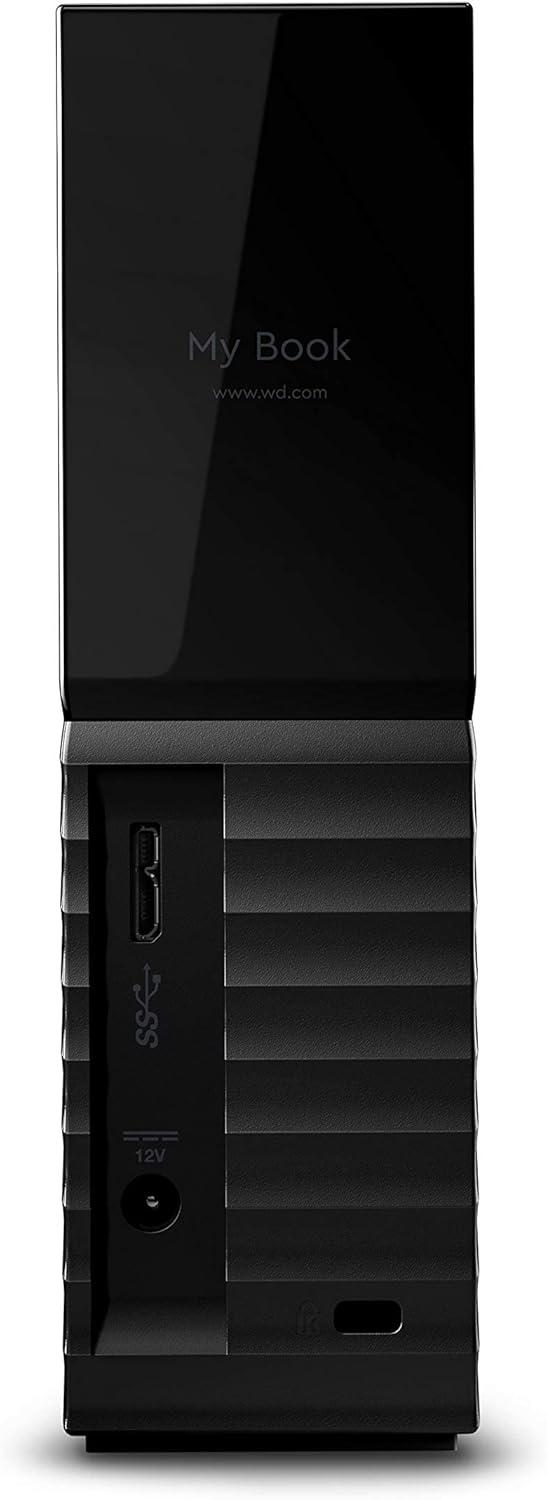 imageWD 16TB My Book Desktop External Hard Drive USB 30 External HDD with Password Protection and Backup Software WDBBGB0160HBKNESNSingle Drive