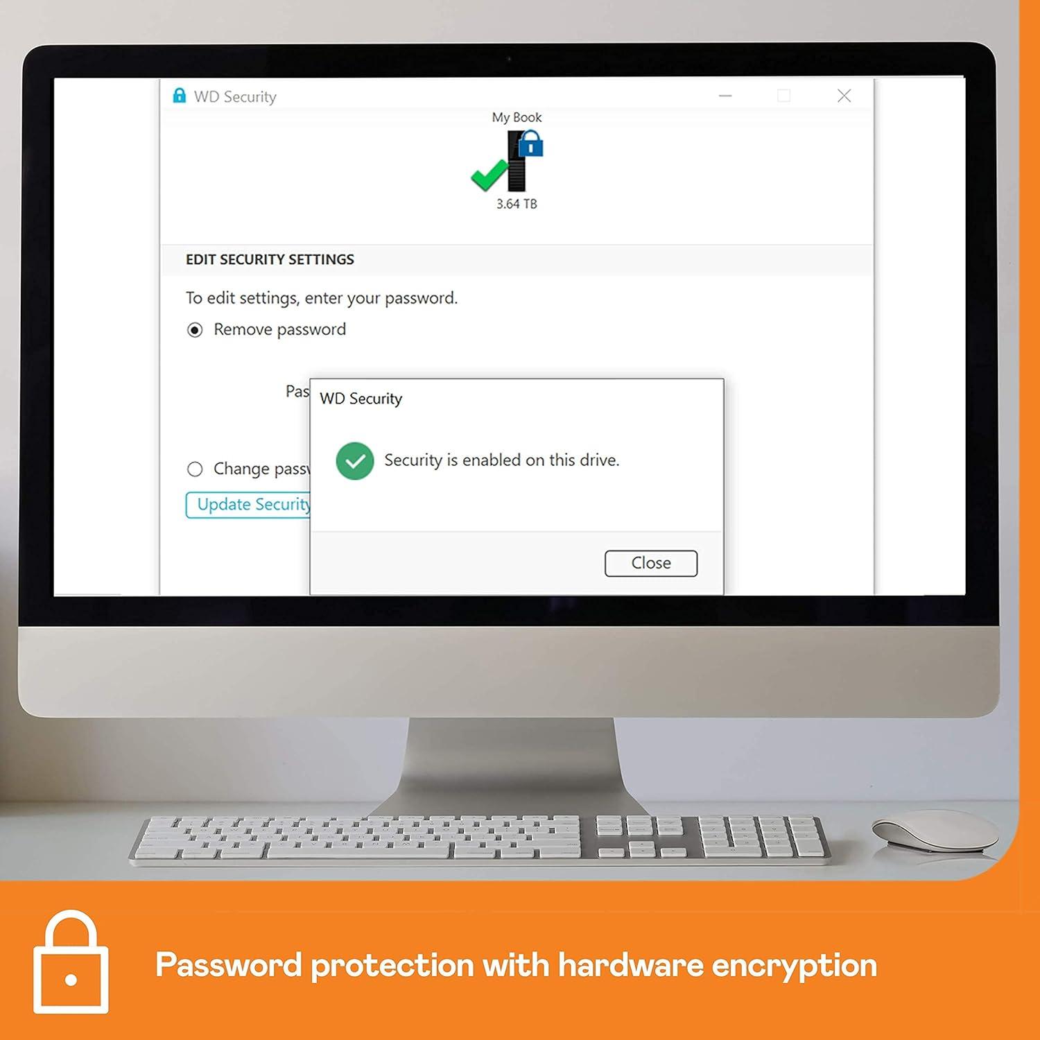 imageWD 16TB My Book Desktop External Hard Drive USB 30 External HDD with Password Protection and Backup Software WDBBGB0160HBKNESNSingle Drive