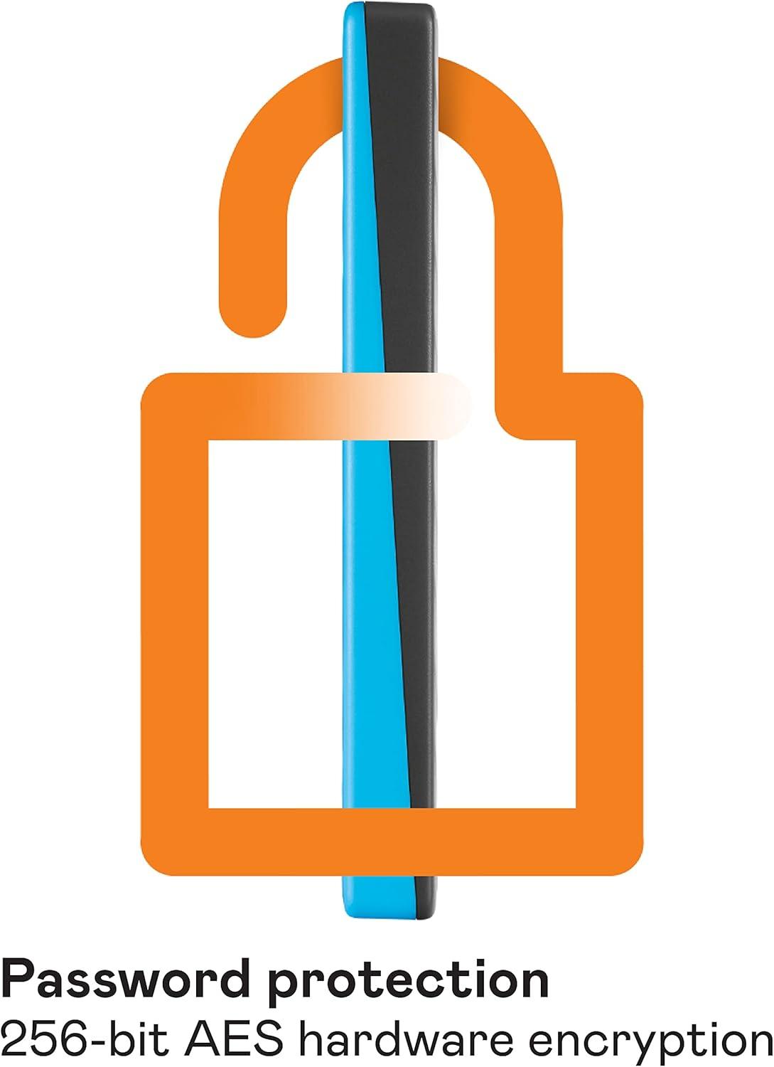 imageWD 5TB My Passport for Mac Navy Portable External Hard Drive with backup software and password protection USB 31USB 30 compatible WDBA2F0050BBLWESNBlue