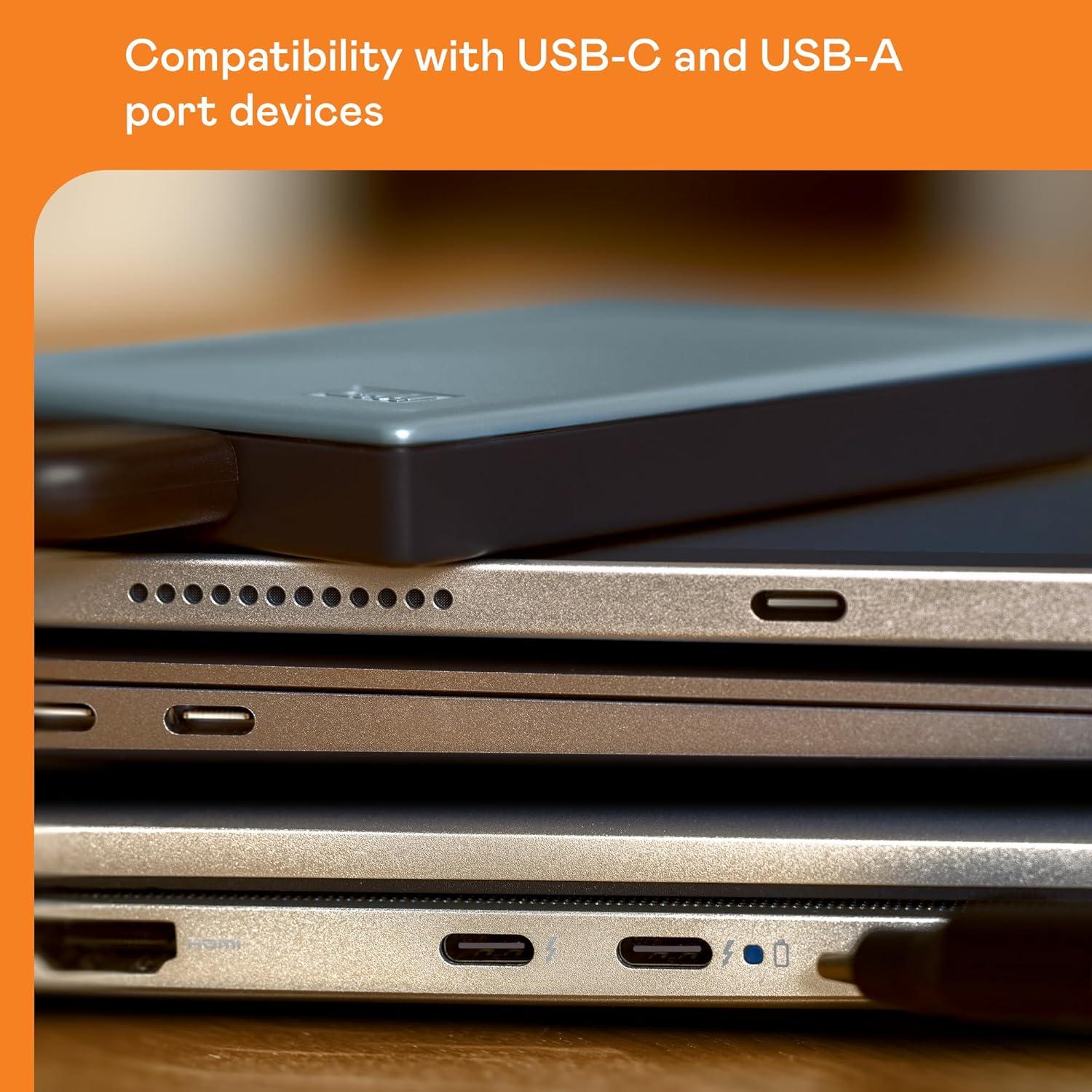 imageWD 5TB My Passport for Mac Navy Portable External Hard Drive with backup software and password protection USB 31USB 30 compatible WDBA2F0050BBLWESNGrey