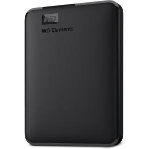 Western Digital WD 5TB Elements Portable External Hard Drive for Windows, USB 3.2 Gen 1/USB 3.0 for PC & Mac, Plug and Play Ready – WDBU6Y0050BBK-WESN