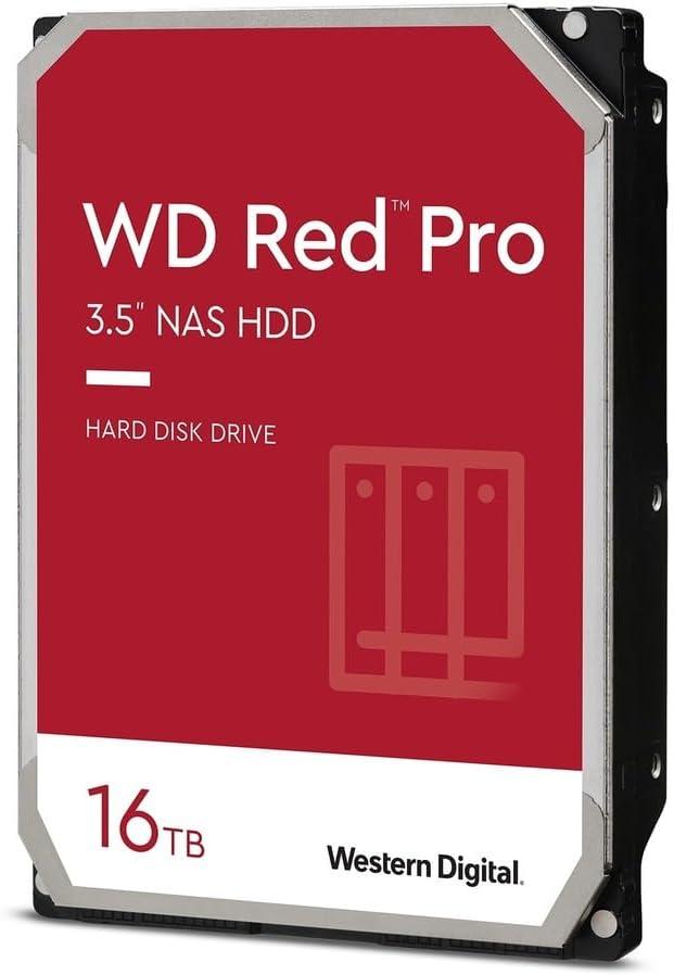 imageWestern Digital 4TB WD Red Plus NAS Internal Hard Drive HDD 5400 RPM SATA 6 Gbs CMR 256 MB Cache 35 WD40EFPX16TB