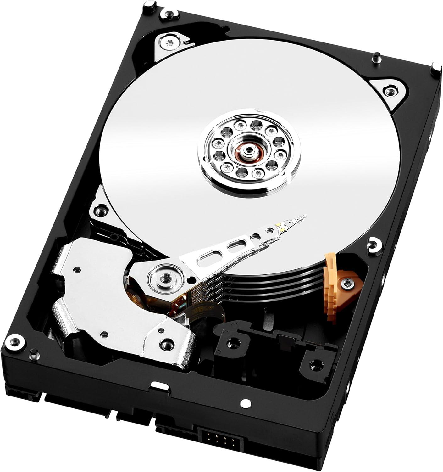 imageWestern Digital 4TB WD Red Plus NAS Internal Hard Drive HDD 5400 RPM SATA 6 Gbs CMR 256 MB Cache 35 WD40EFPX2TB