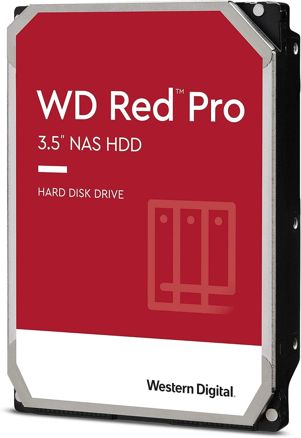 imageWestern Digital 6TB WD Red Pro NAS Internal Hard Drive HDD 7200 RPM SATA 6 Gbs CMR 256 MB Cache 35 WD6003FFBX10TB