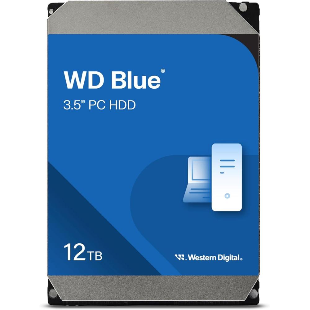 imageWestern Digital 2TB WD Blue PC Internal Hard Drive 7200 RPM Class SATA 6 Gbs 256 MB Cache 35 WD20EZBX12TB