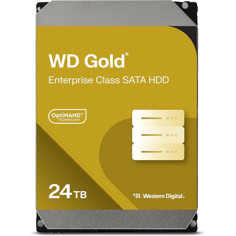 imageWestern Digital 2TB WD Gold Enterprise Class Internal Hard Drive  7200 RPM Class SATA 6 Gbs 128 MB Cache 35  WD2005FBYZ24TB