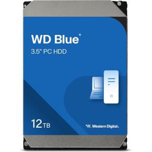 Western Digital 2TB WD Blue PC Internal Hard Drive – 7200 RPM Class, SATA 6 Gb/s, 256 MB Cache, 3.5″ – WD20EZBX(12TB)