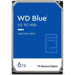 Western Digital 4TB WD Blue PC Internal Hard Drive HDD – 5400 RPM, SATA 6 Gb/s, 256 MB Cache, 3.5″ – WD40EZAZ(6TB)