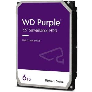 Western Digital 8TB WD Purple Surveillance Internal Hard Drive HDD – SATA 6 Gb/s, 128 MB Cache, 3.5″ – WD84PURZ(6TB)