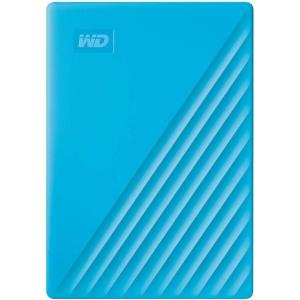 WD 4TB My Passport, Portable External Hard Drive, Blue, backup software with defense against ransomware, and password protection, USB 3.1/USB 3.0 compatible – WDBPKJ0040BBL-WESN(Blue)