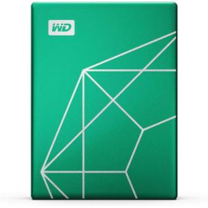 WD 4TB My Passport Ultra, Blue, Portable External Hard Drive, backup software with defense against ransomware, and password protection, USB-C and USB 3.1 – WDBFTM0040BBL-WESN(Emerald)